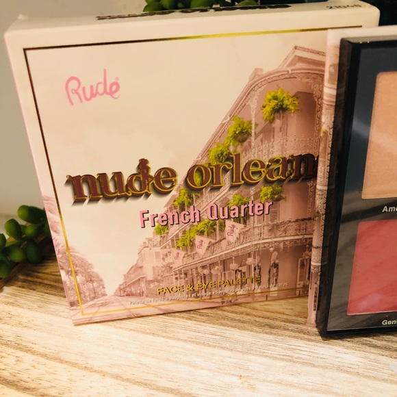 Rude Makeup Rude Cosmetics Nib X 2 Nude Orleans French Quarter Eyeshadow Palettes Poshmark